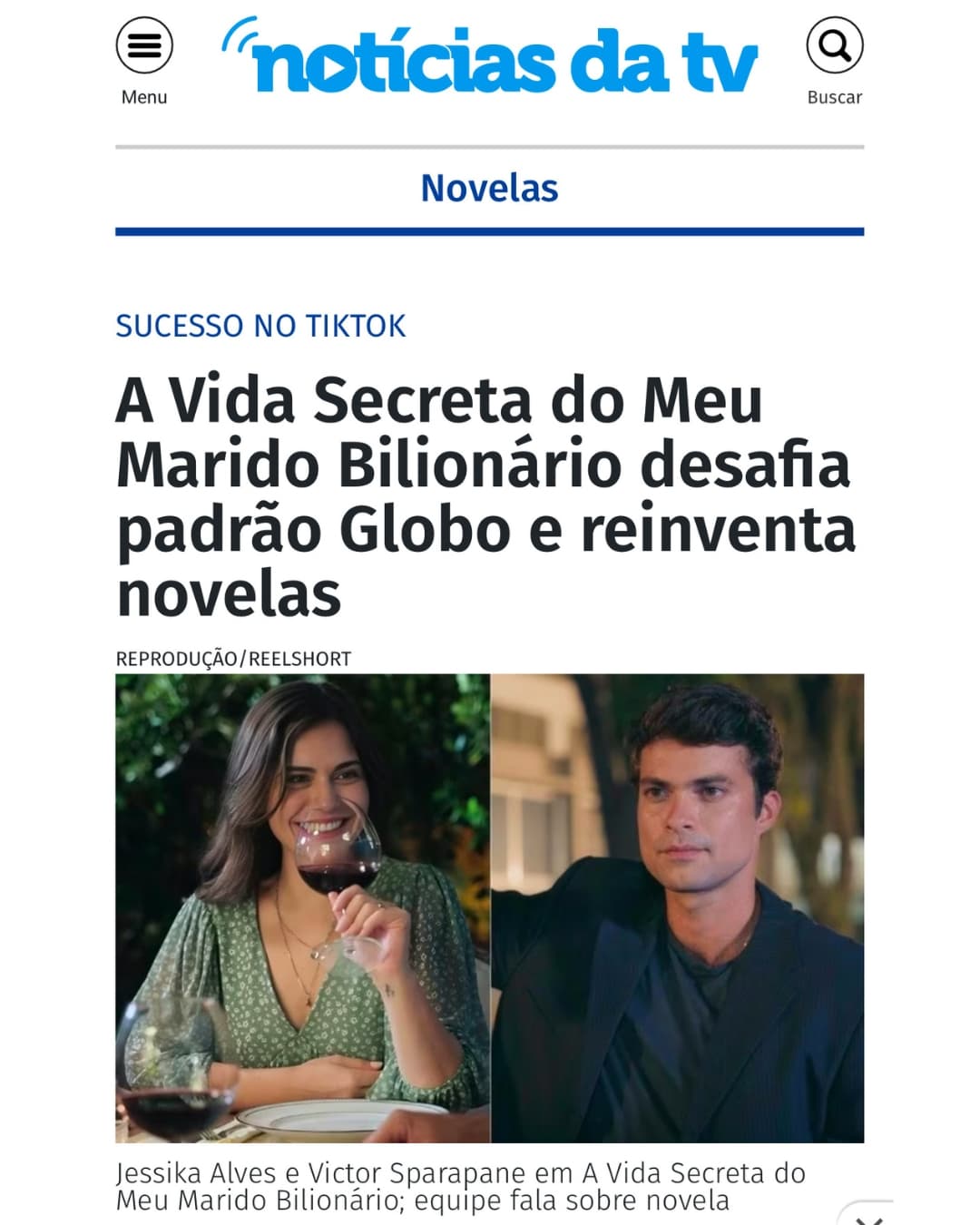 Notícias da TV